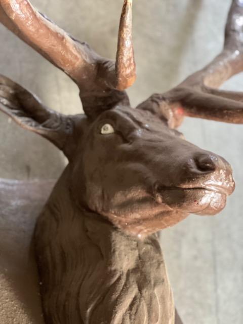 CAST IRON DEER HEAD 