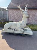 BIG CONCRETE DEER H 172 cm L 3m 